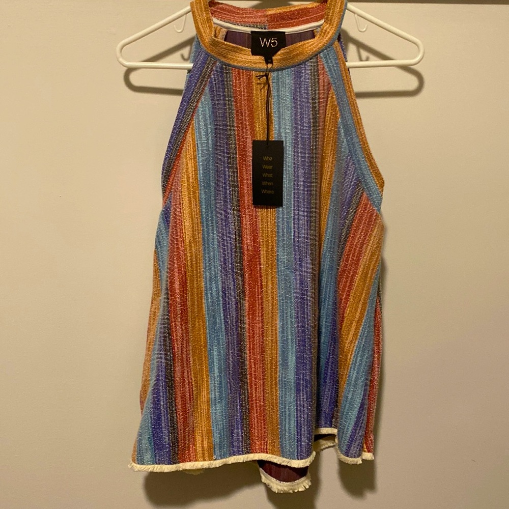 Boho tank top NWT